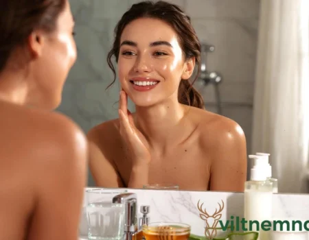 Easy daily beauty tips for glowing skin at home with natural ingredients and skincare routine