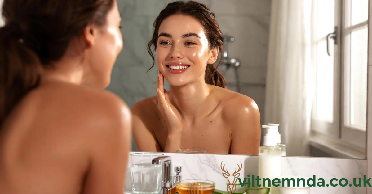 Easy daily beauty tips for glowing skin at home with natural ingredients and skincare routine