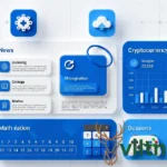 Numberlina.com platform interface showing news, crypto tools, math resources and gaming features