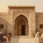Beit Bart traditional ancestral home with courtyard showing family heritage and cultural architecture
