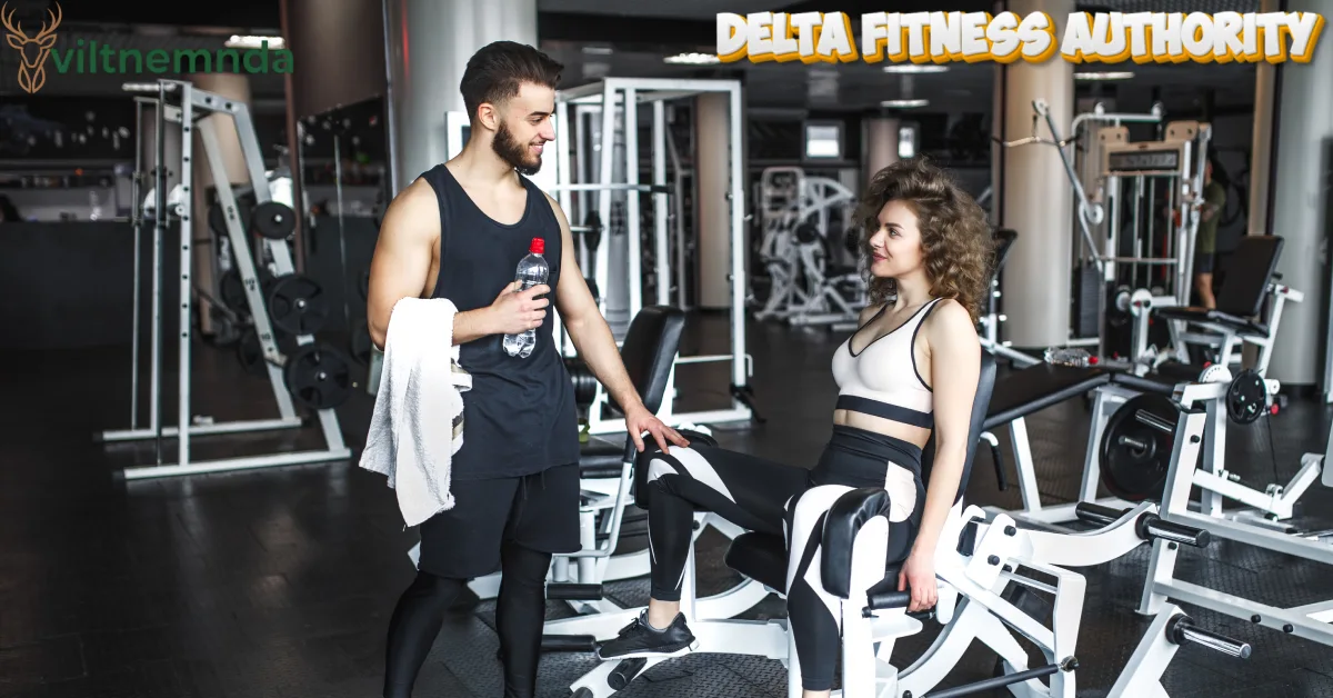 Delta Fitness Authority gym facility in Saudi Arabia with modern equipment and training areas