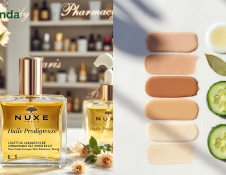 Kendall jenner nuxe French pharmacy skincare natural beauty philosophy botanical products association