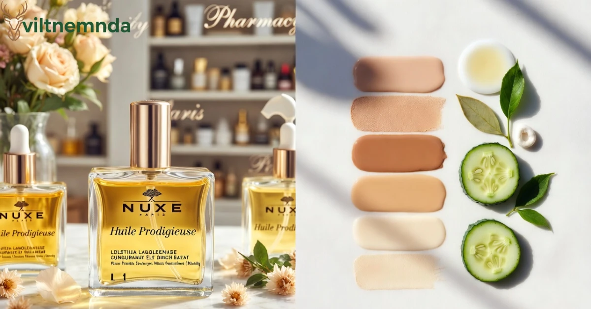 Kendall jenner nuxe French pharmacy skincare natural beauty philosophy botanical products association