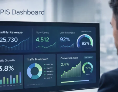 EO PIS performance dashboard showing real-time KPIs, financial metrics, and exception alerts for accelerated period-end close cycles
