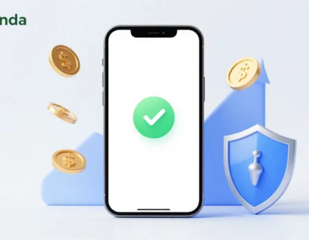 qlcredit digital lending platform showing online loan application process on mobile device with fast approval