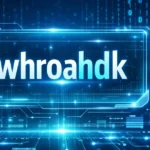 whroahdk digital identifier system displayed on computer screen showing alphanumeric code for software development and data security