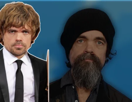 Peter Dinklage in formal suit and casual beanie depicting his career evolution and $25 million net worth journey