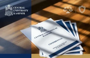 CUK Internal Complaints Committee Report 2014-2020 official documents