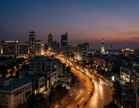 Call Girls in Lahore discreet services guide showing elegant Lahore skyline